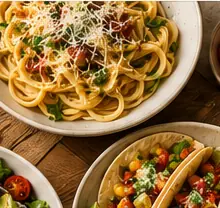 Tomato and Basil Pasta